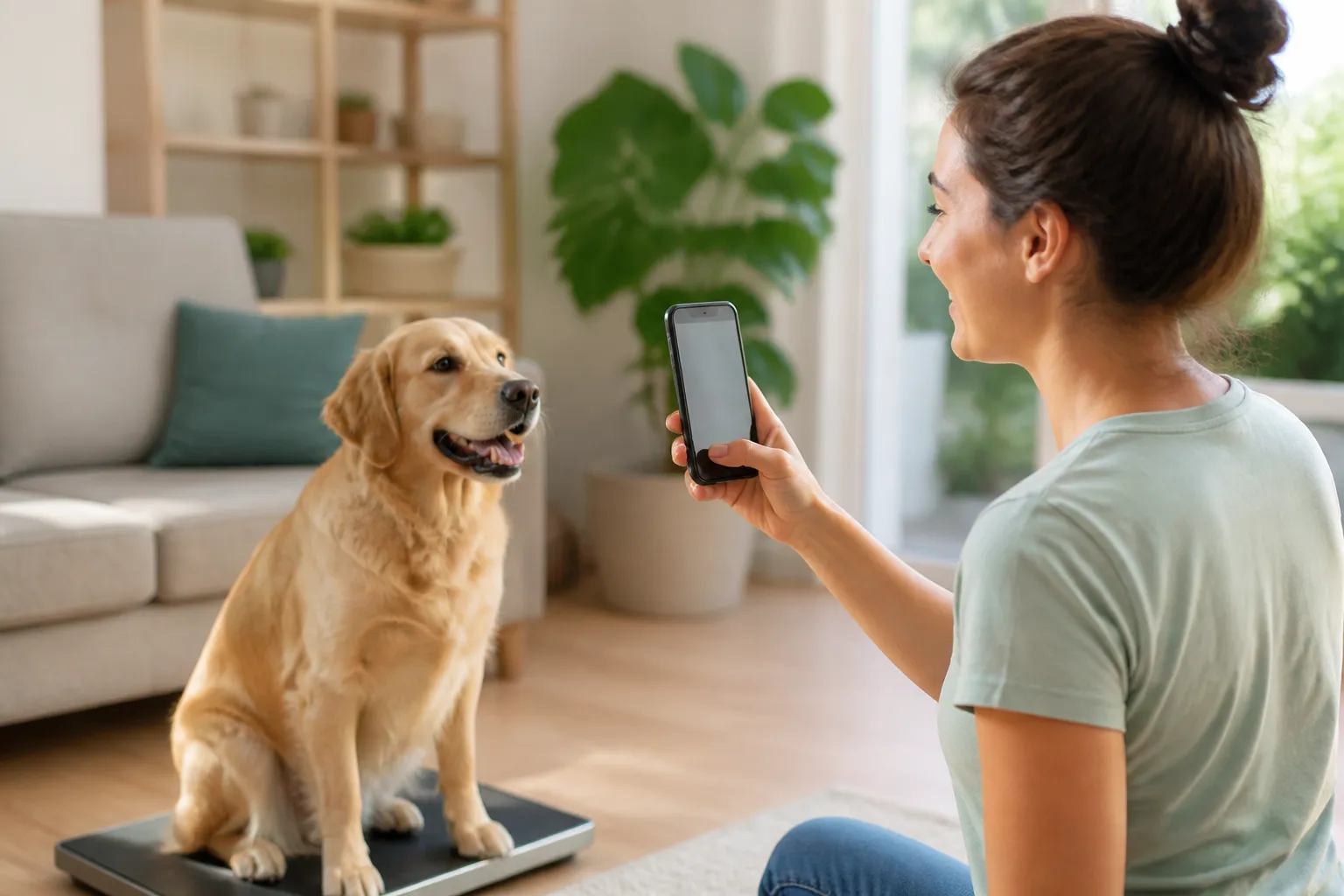 Pese seu pet direto no celular sem balança em casa