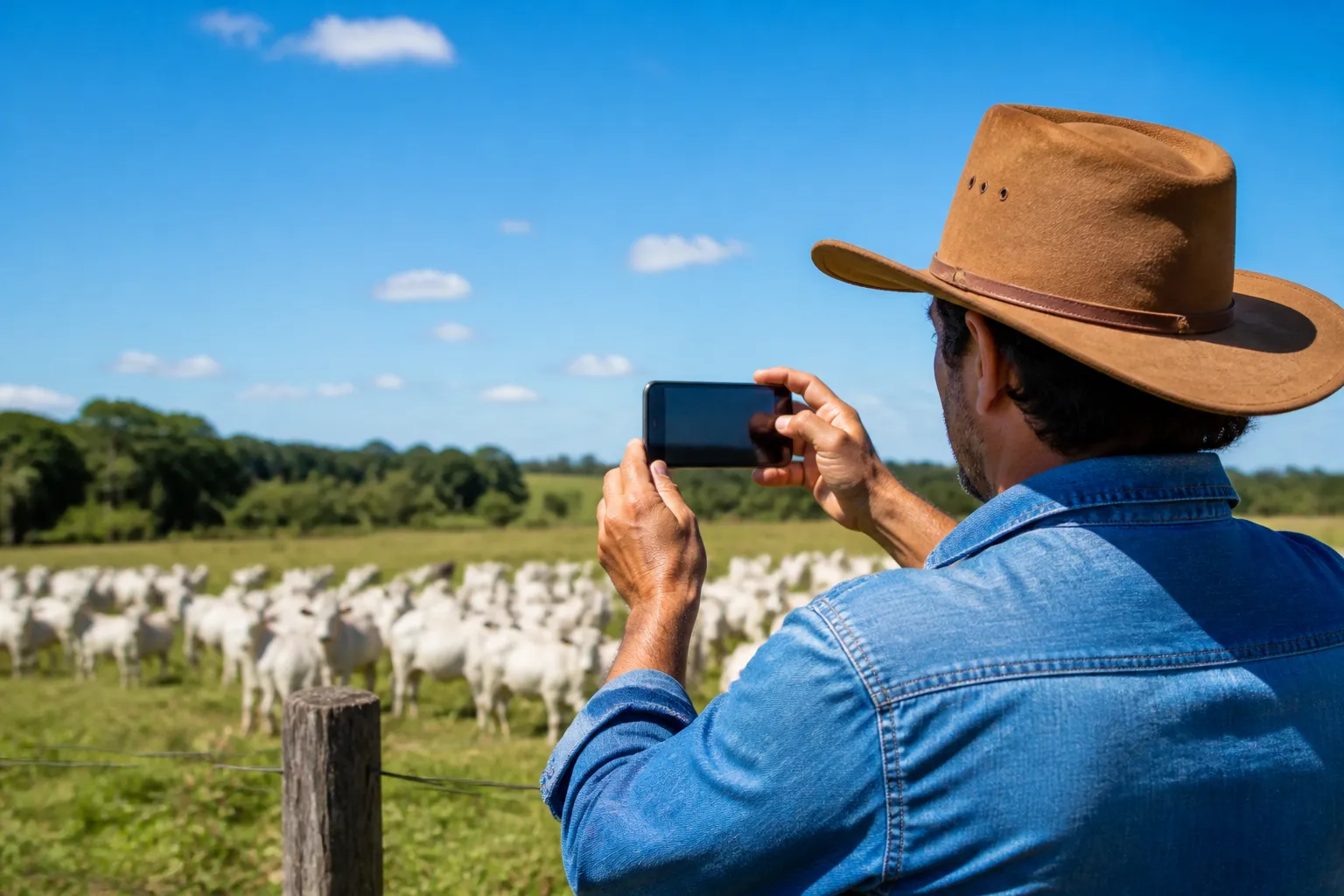 Como calcular estimativa de gado pelo celular em segundos