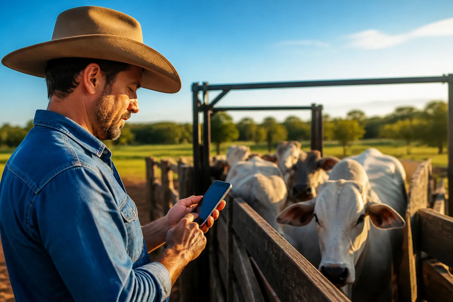Como Usar Seu Celular para Pesar Gado na Fazenda