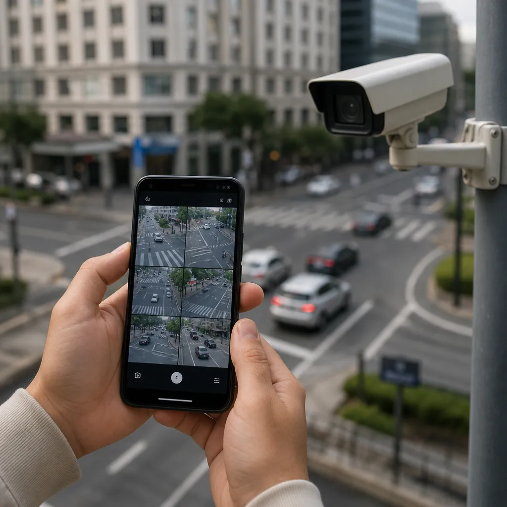 Acesse Câmeras Públicas da Sua Região Pelo Celular